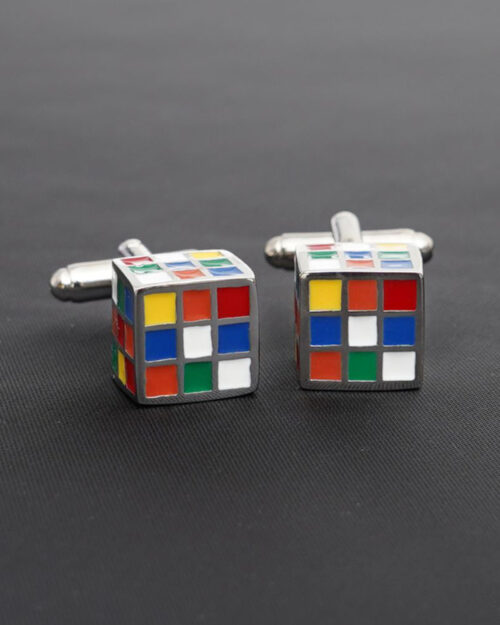 Rubik's Cube Cufflinks