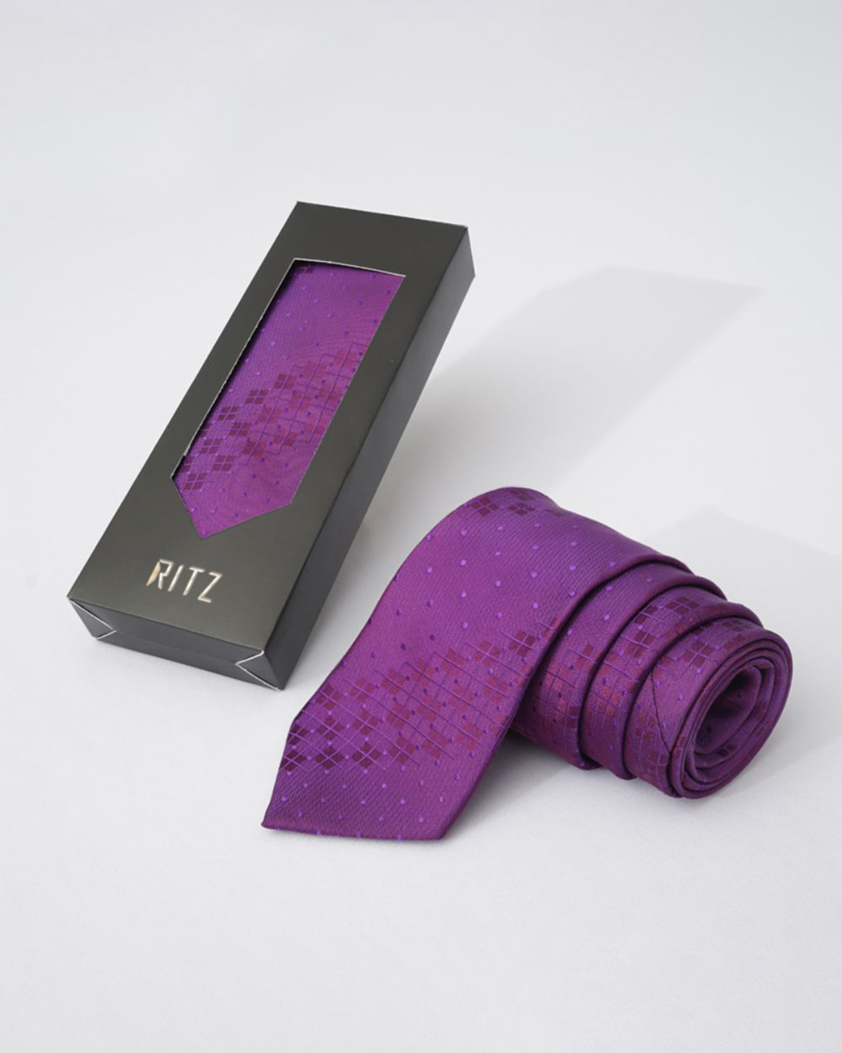 Magenta Premium Designer Neck Tie