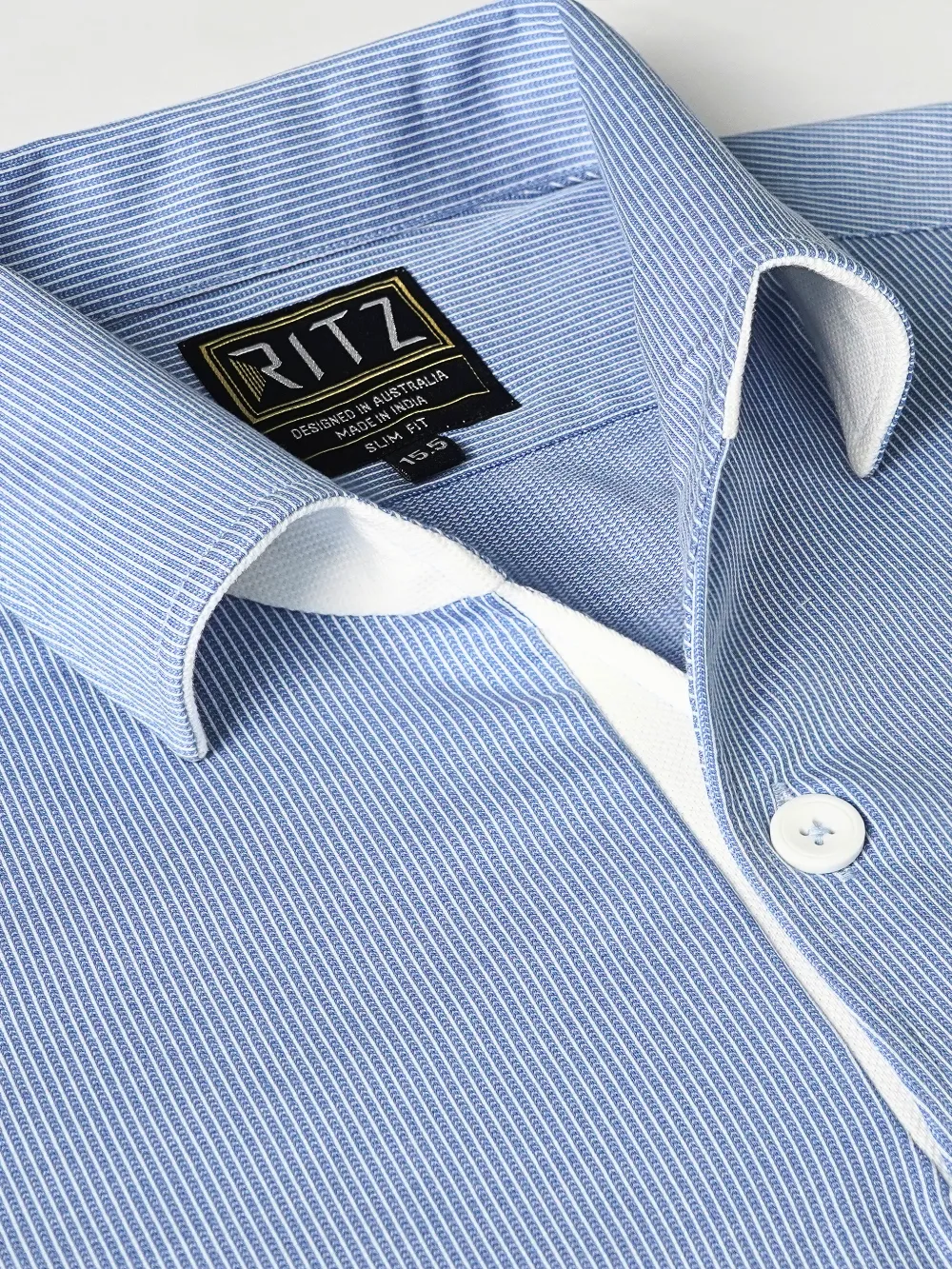 Ritz Exclusive: Frozen Dew One-Piece Collar Smart Polo