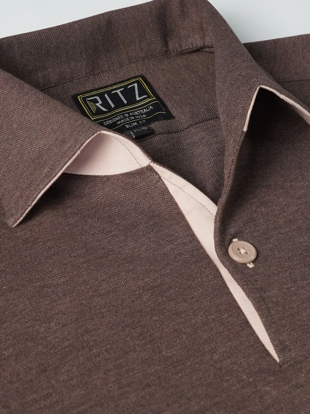 Ritz Exclusive: Chestoria One-Piece Collar Smart Polo Shirt - Image 2