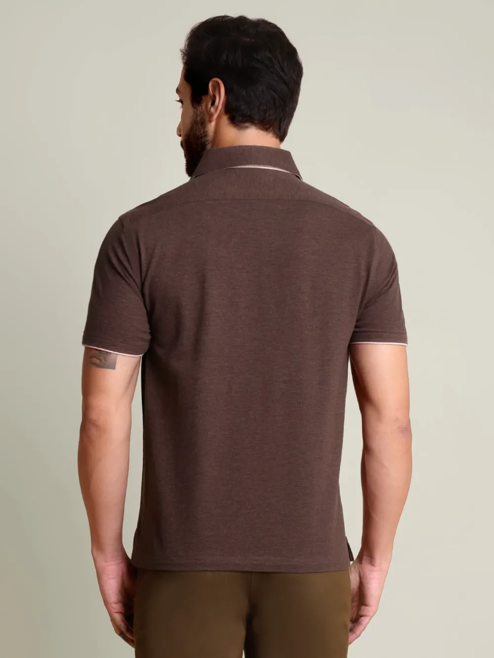 Ritz Exclusive: Chestoria One-Piece Collar Smart Polo Shirt - Image 4