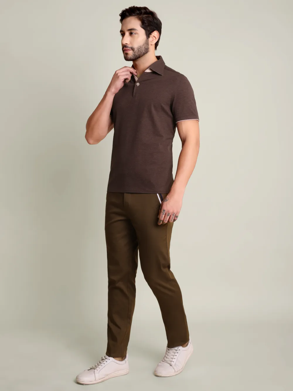 Ritz Exclusive: Chestoria One-Piece Collar Smart Polo Shirt - Image 6